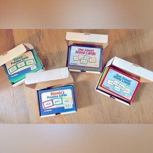 ABEKA BLENDING & VOWEL PRACTICE CARDS